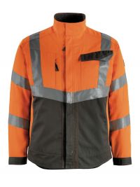 Mascot Warnschutzjacke in Orange-Dunkelgrau